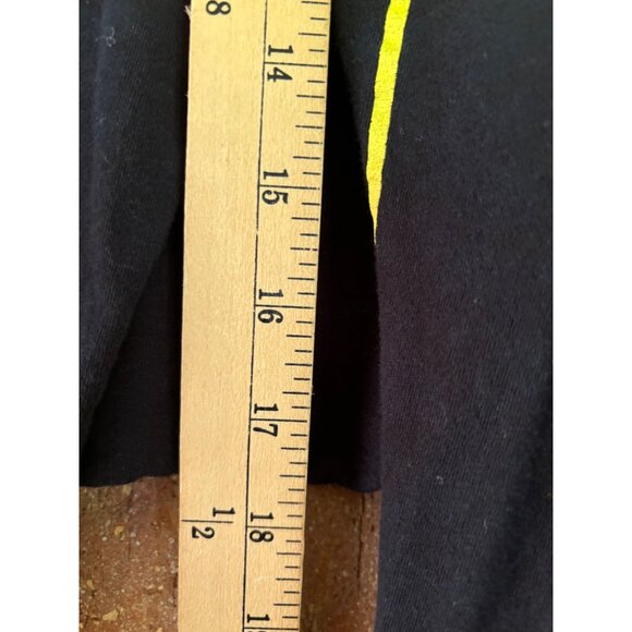 Zara Trafaluc Black "I Am What I Am" Tie-Back T-Shirt S Cotton Blend - Picture 10 of 10